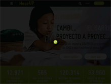 Tablet Screenshot of helpup.com